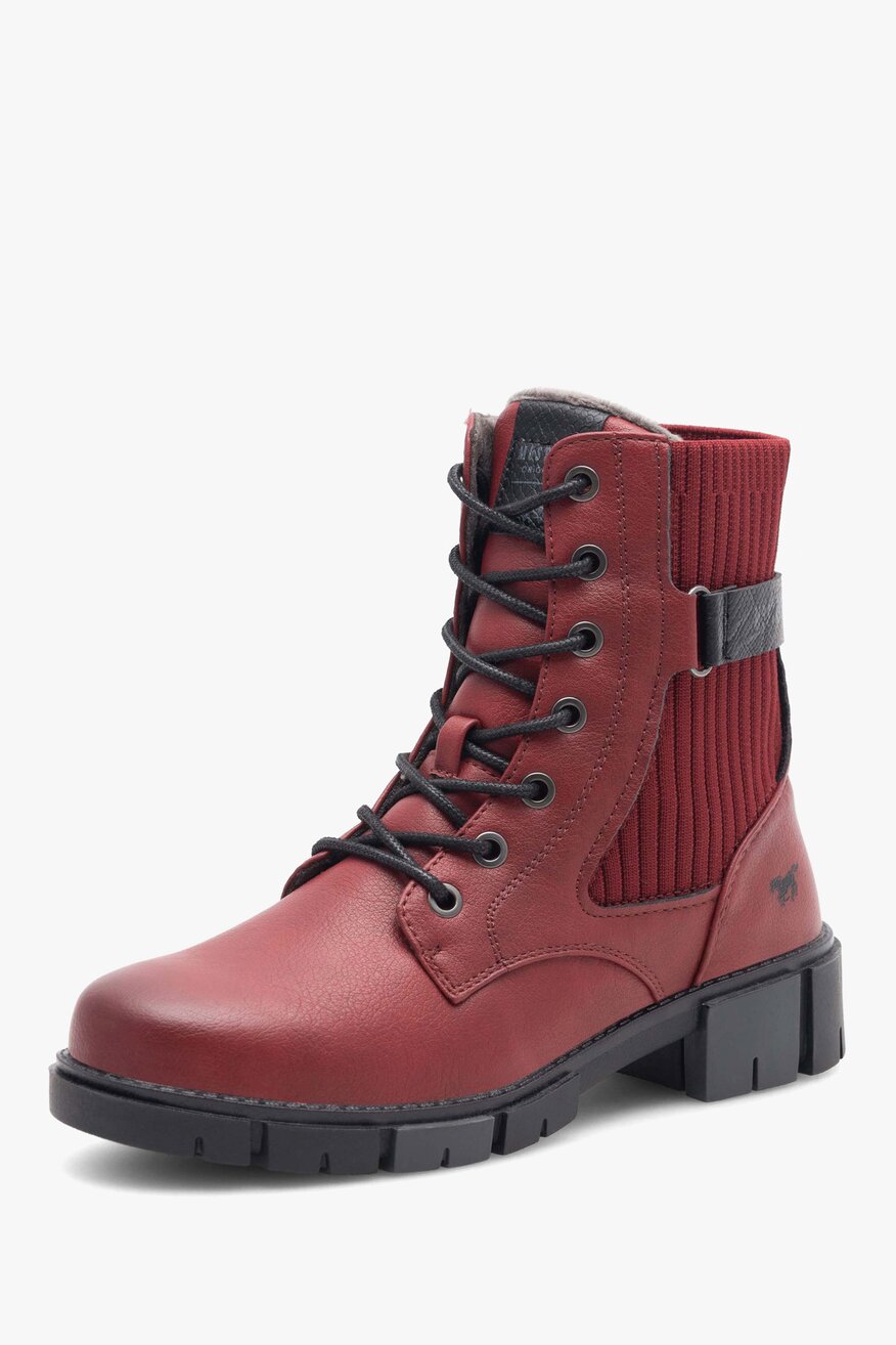Trzewiki Mustang 1443-502-5 Czerwony