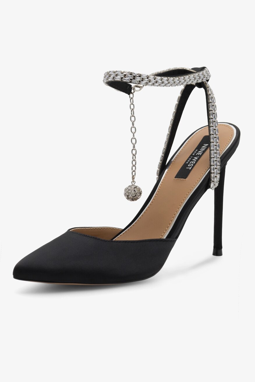 Czółenka NINE WEST ALMAAS SJ1483-2 Czarny