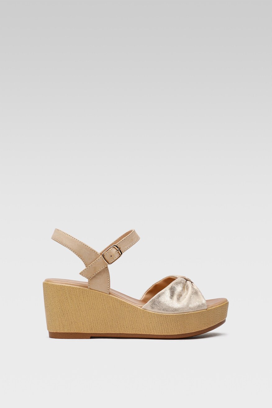 Sandały Clara Barson HELLE WS206-01 Beżowy