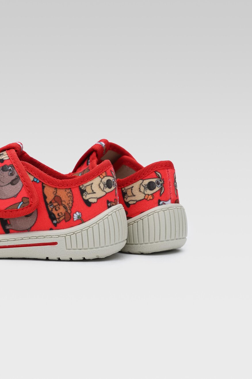 Kapcie MB 2SK8/15-28POIR Czerwony