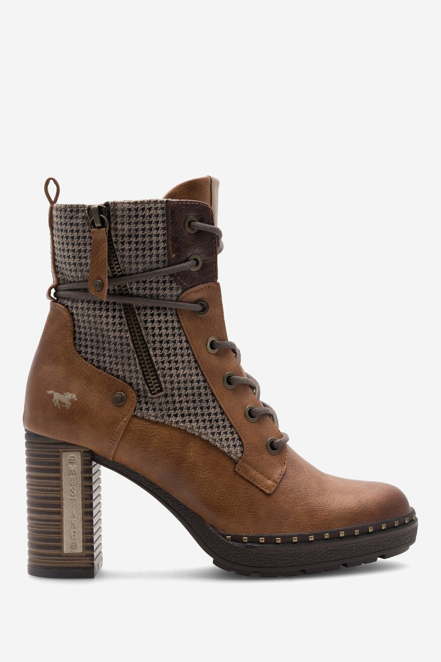 Trzewiki Mustang 1336-510 Brązowy