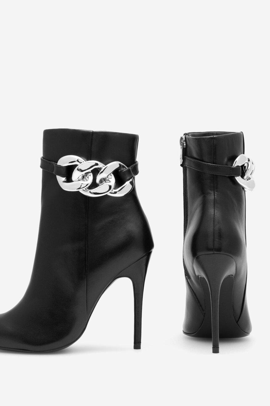 Botki EVA MINGE MURCJA-110474 Czarny