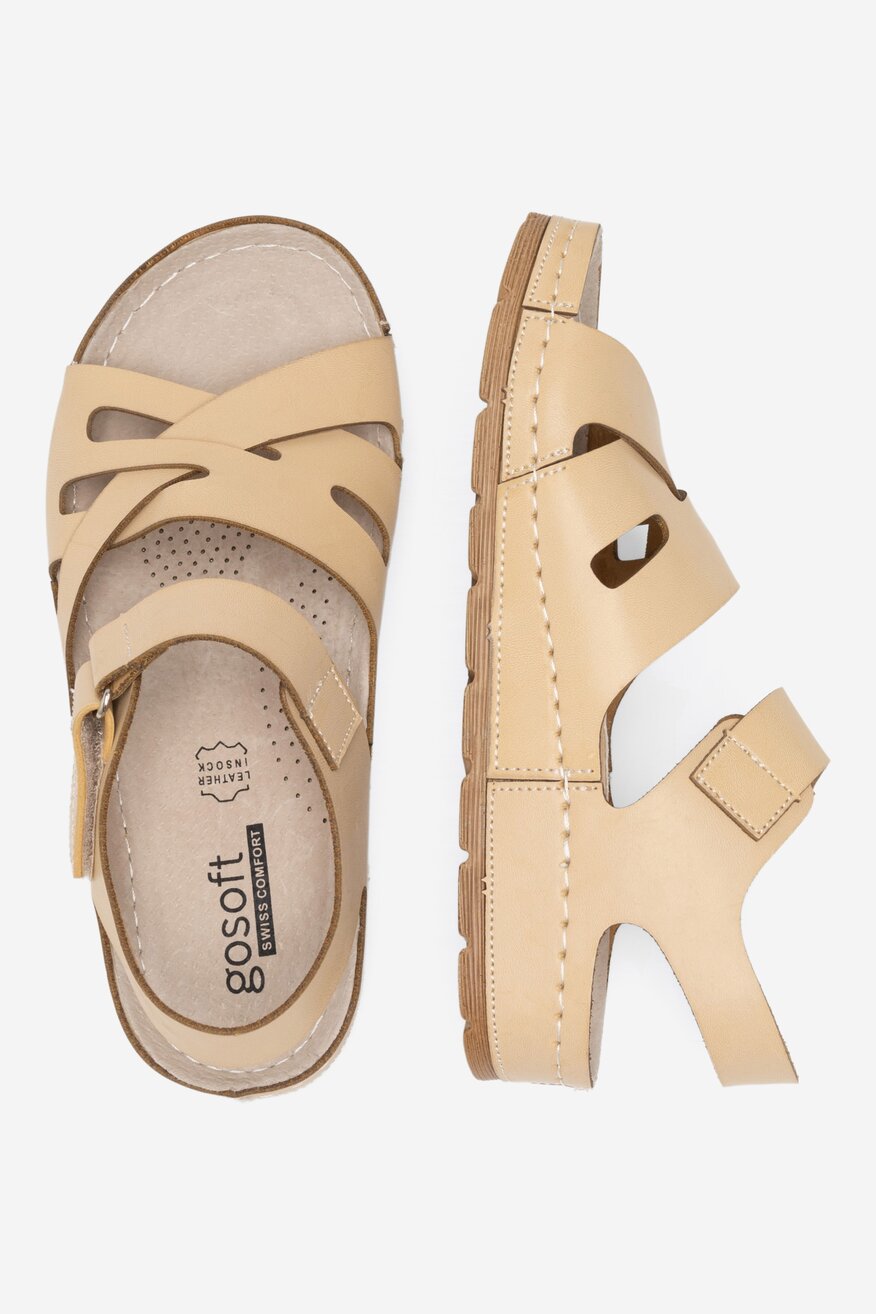 Sandały Go Soft GRETA WS121-04 Beżowy