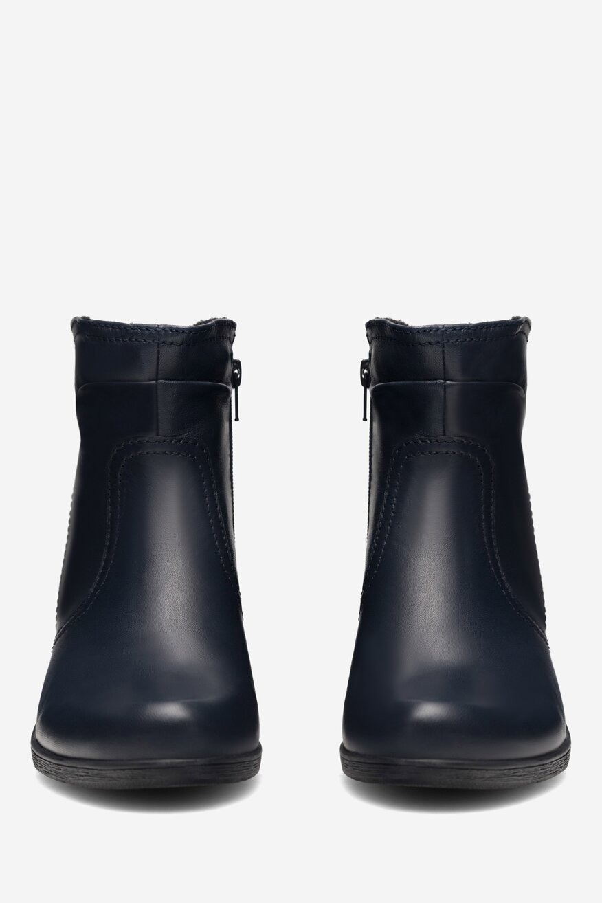 Botki Go Soft WI16-JANE ZULA-02 Granatowy