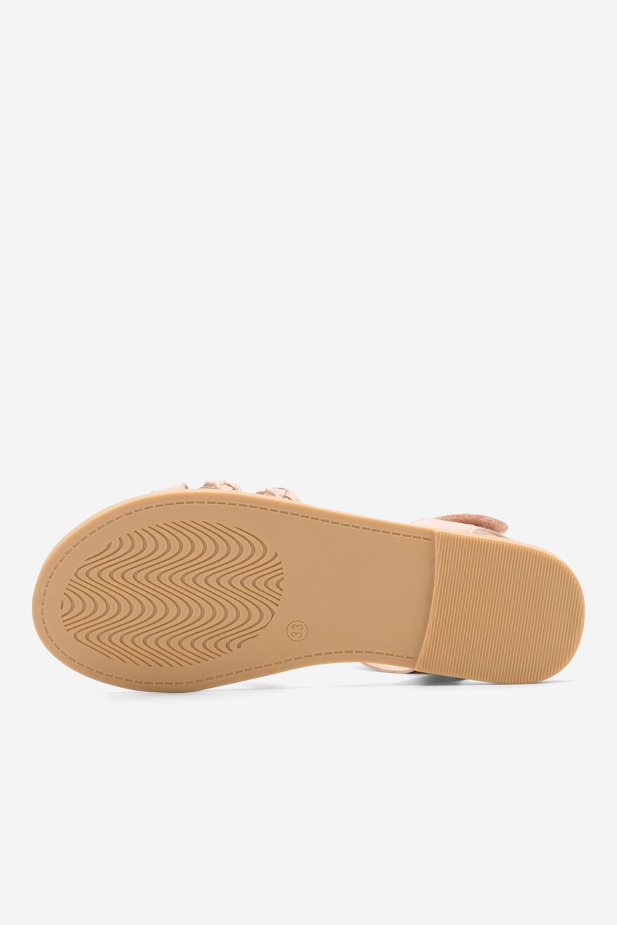 Sandały Nelli Blu REC22534 Beżowy