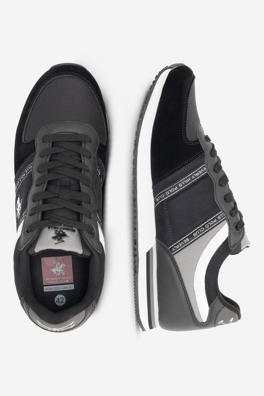Sneakers Beverly Hills Polo Club BOWIE-01 Czarny