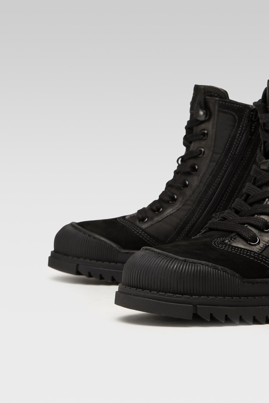 Kozaki Lasocki Young CI12-MUSK-02(IV)DZ Czarny