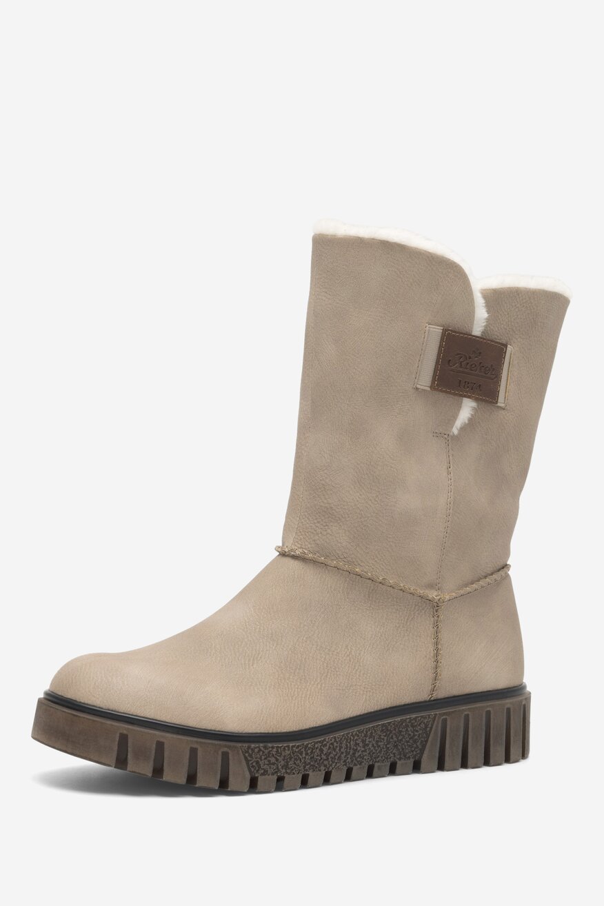 Botki Rieker Y3456-60 Beżowy
