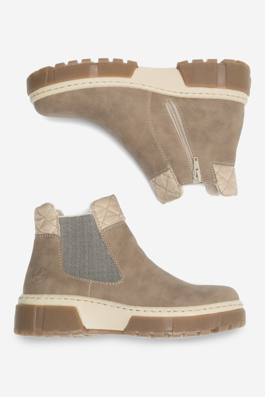 Botki Rieker X8674-64 Beżowy