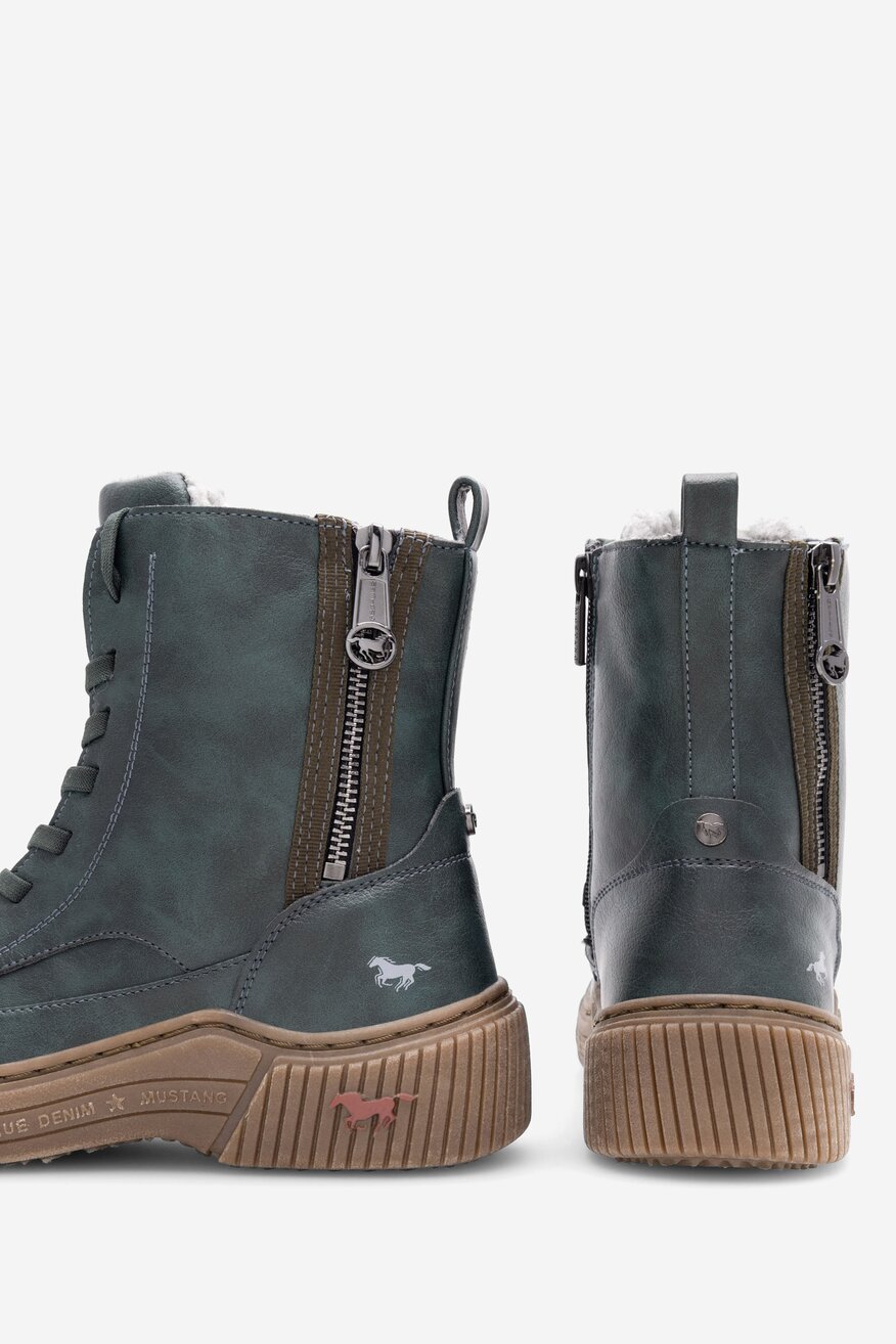 Trzewiki Mustang 1436-604 Granatowy