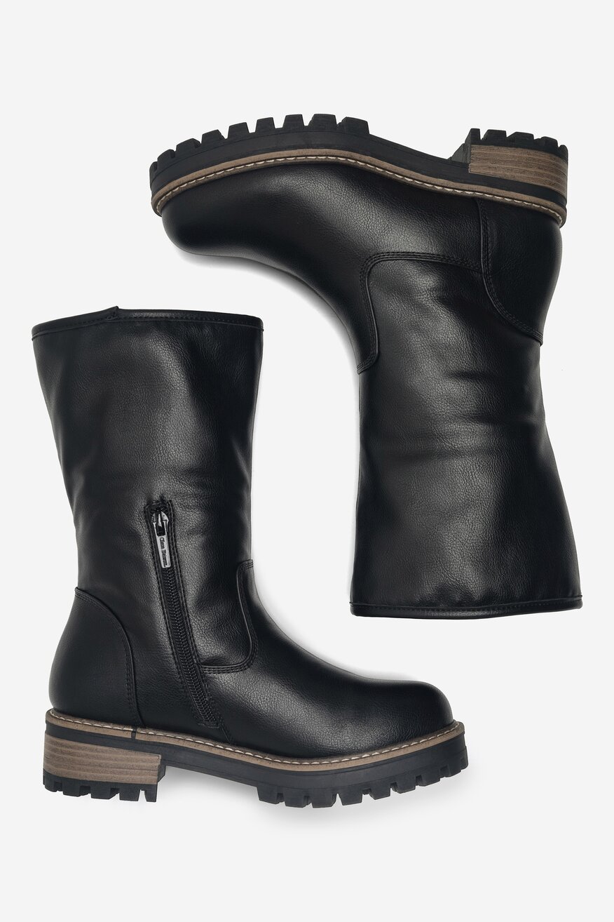 Botki Clara Barson NINA WS5120-02 Czarny