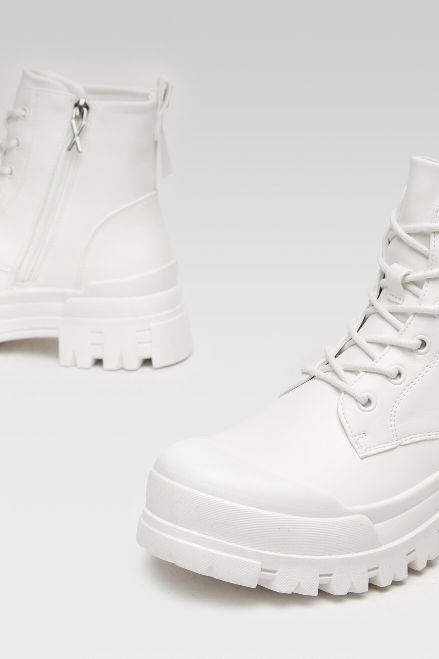 Trzewiki DeeZee HL69266-1 Biały