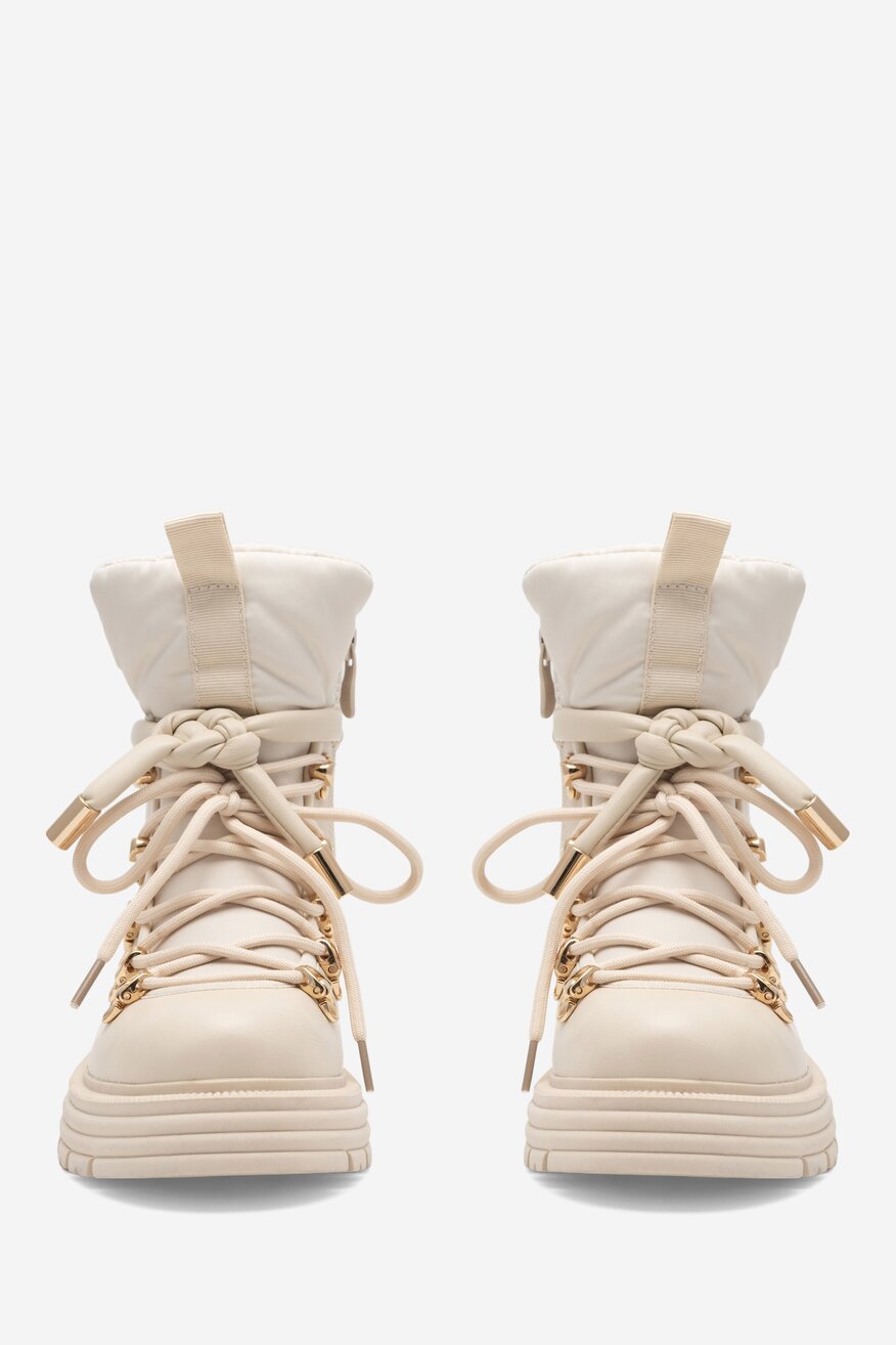 Trzewiki DeeZee LEDA WS6126-09 Beżowy