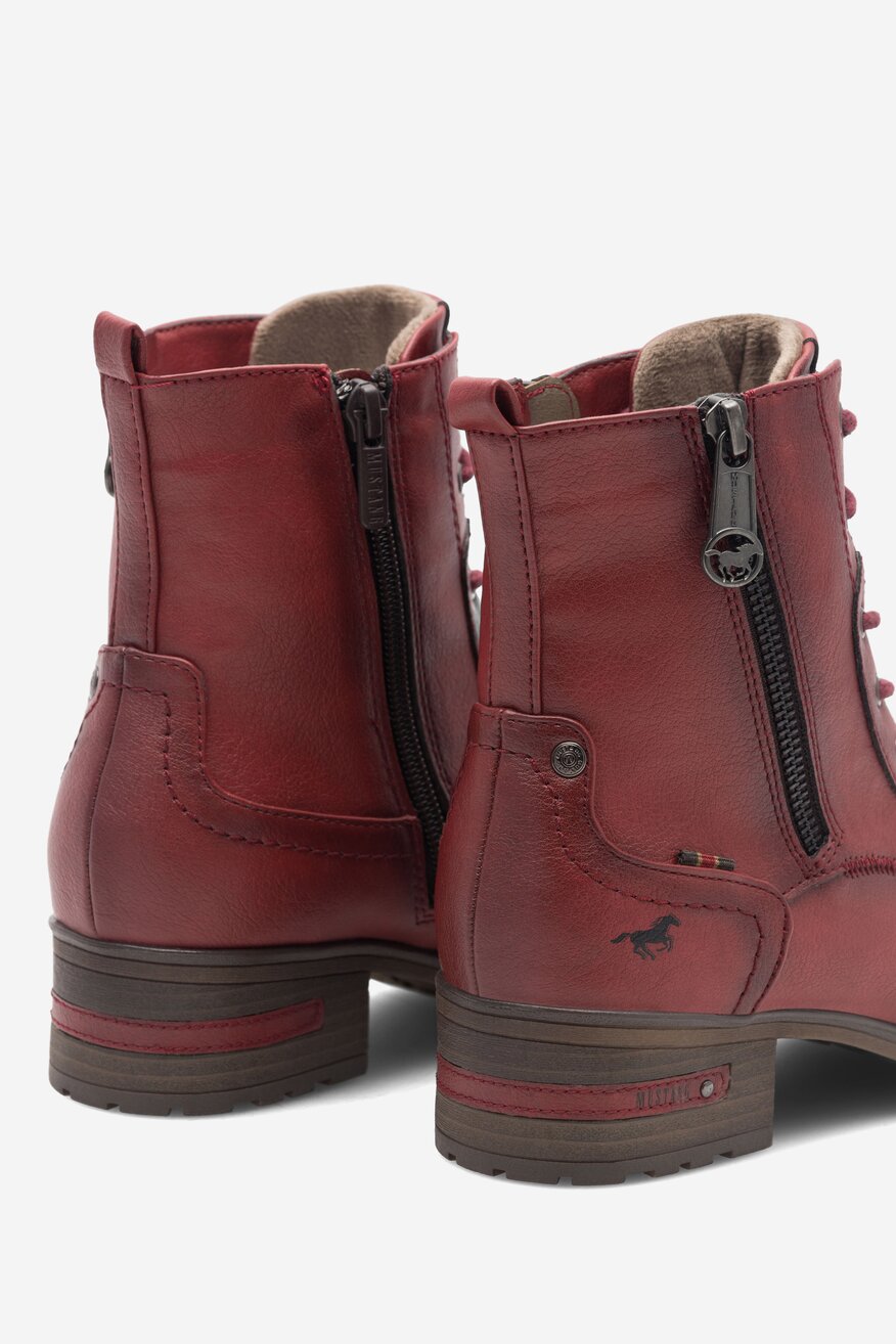 Trzewiki Mustang 1229-513-5 Czerwony