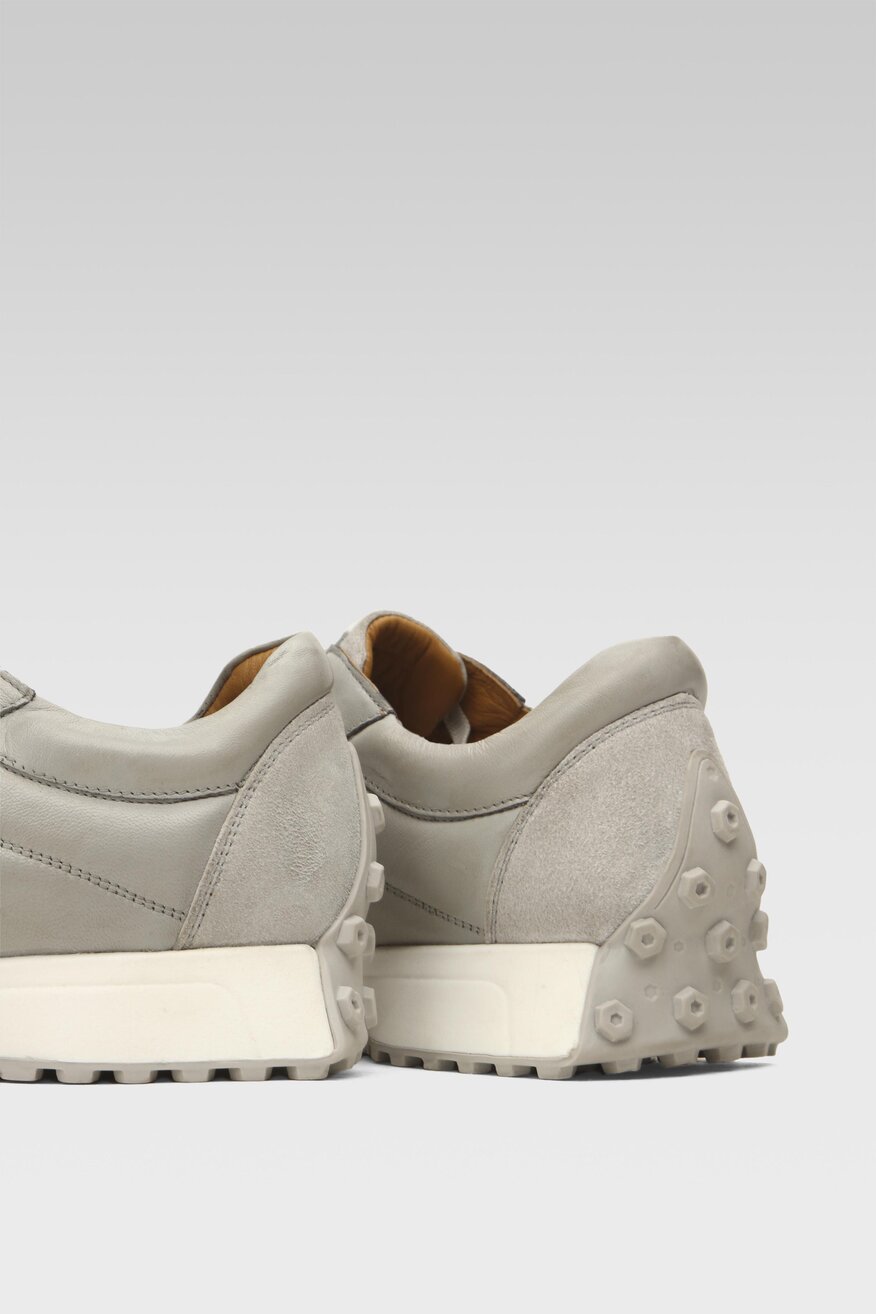 Półbuty Togoshi MI08-JERZY-07 Szary jasny