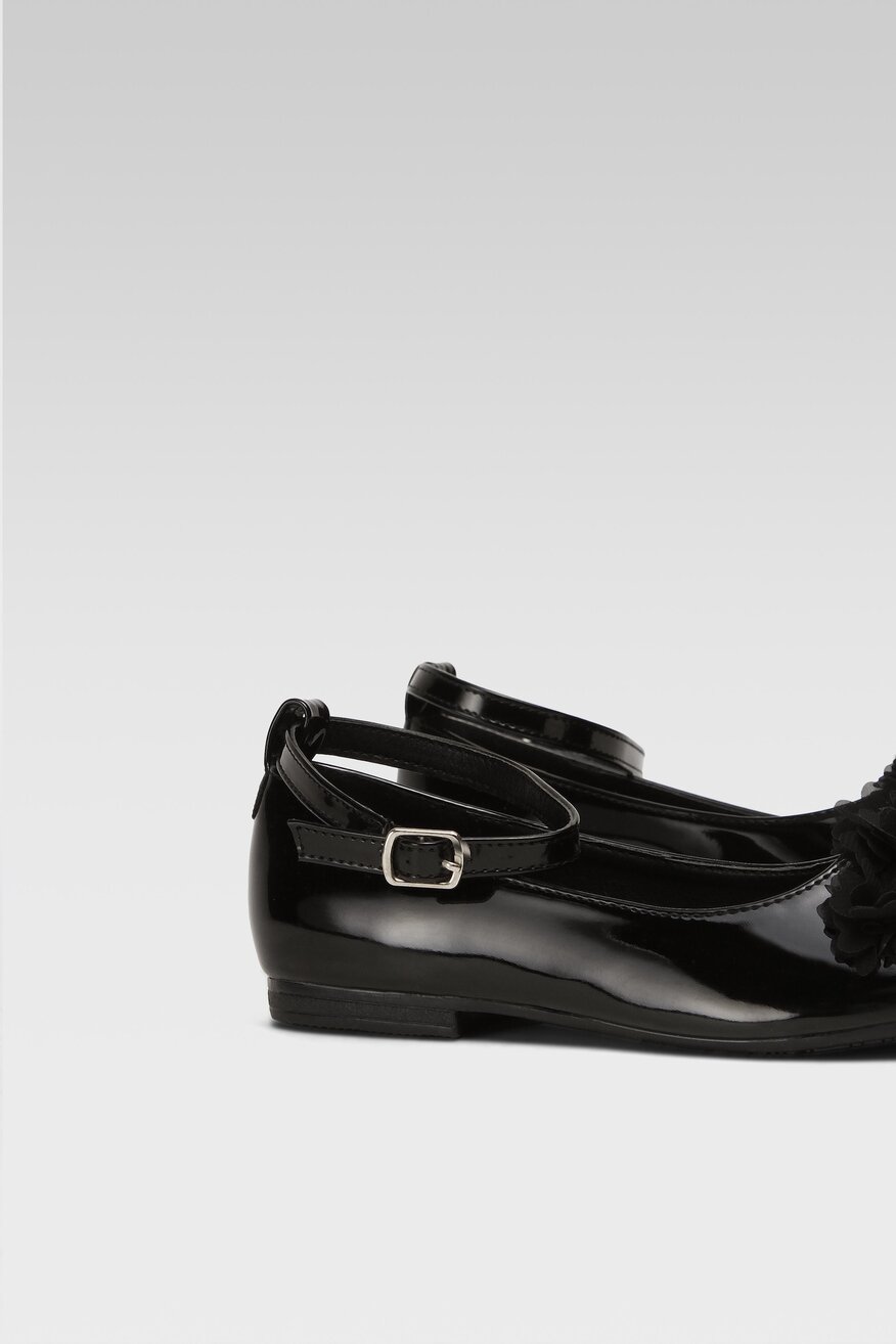 Baleriny Nelli Blu CM210410-4 Czarny