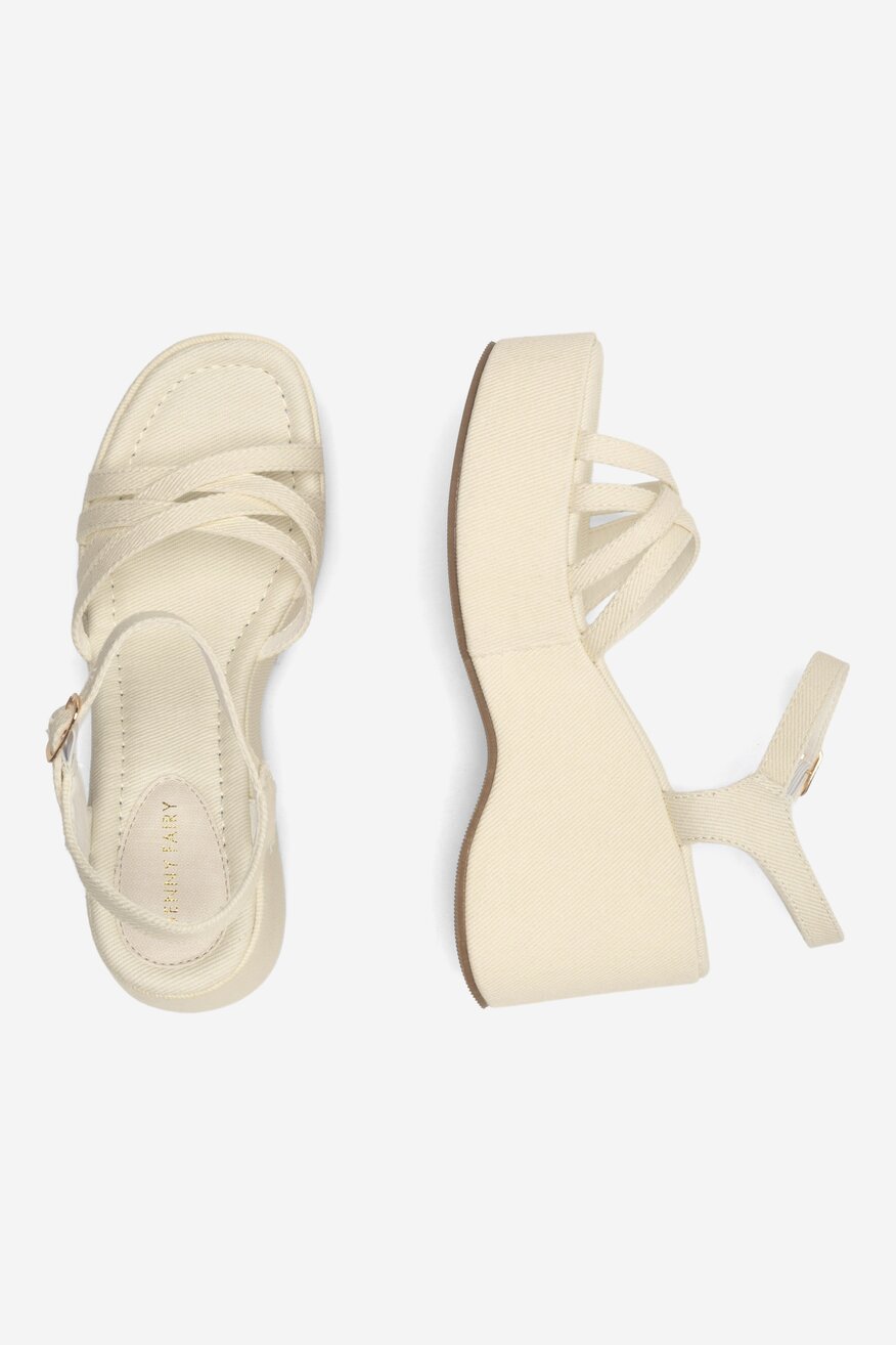 Sandały Jenny Fairy RABBY KL E2206-100 Biały