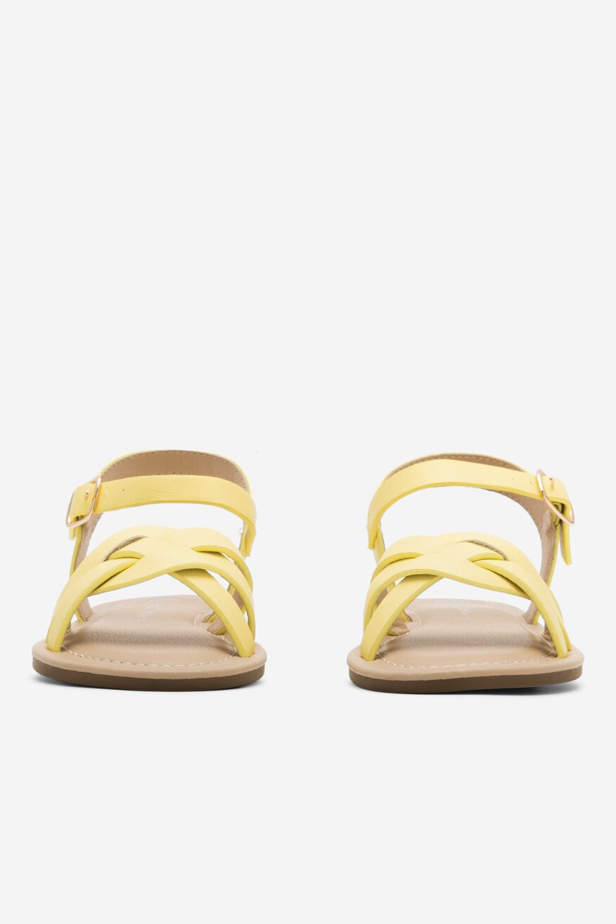 Sandały Nelli Blu REC22524 Żółty