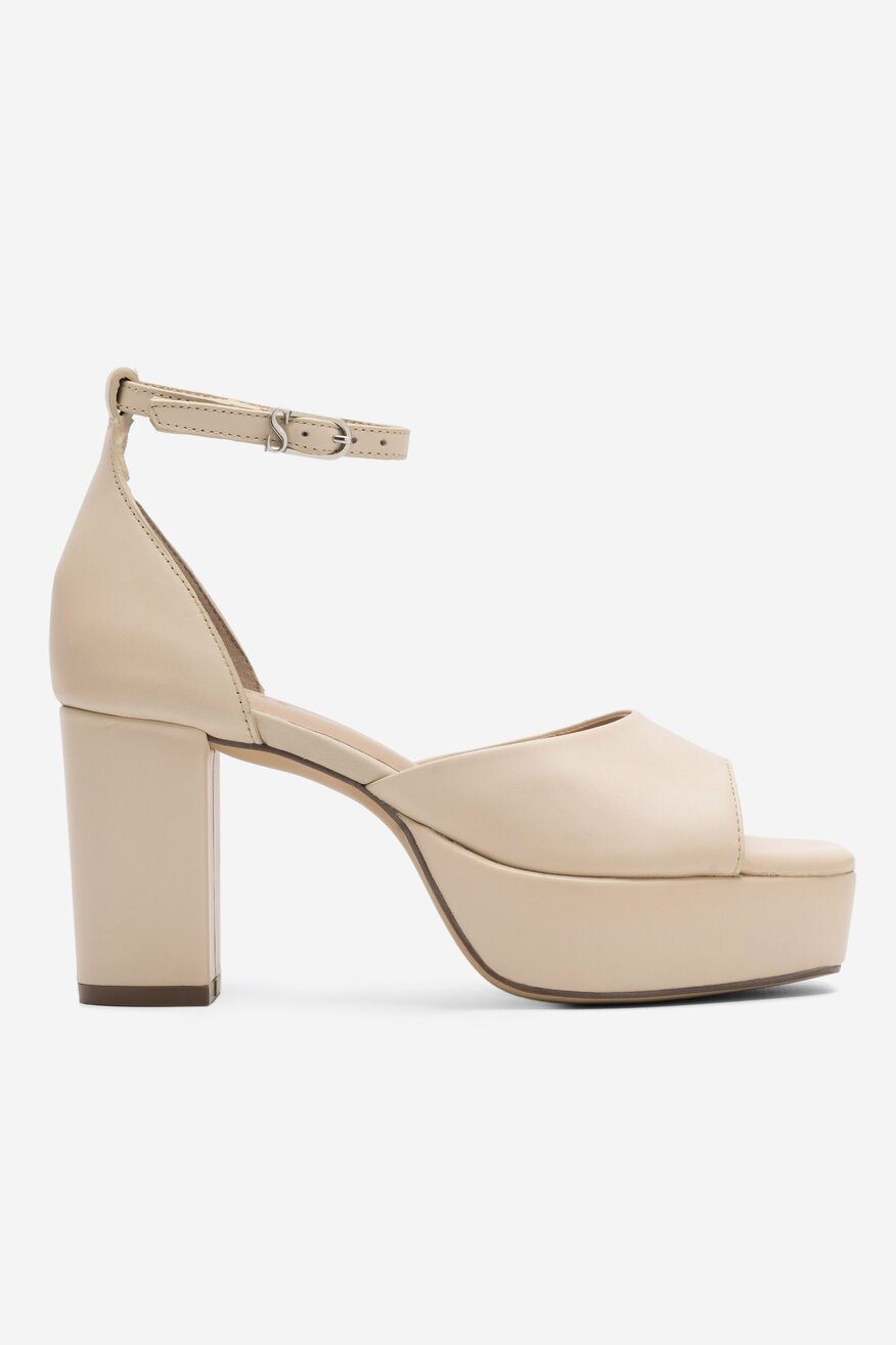 Sandały SIMPLE MURCIA-109610 Beżowy