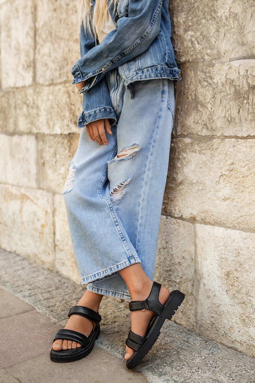 Sandały DeeZee CS5710-01 Czarny