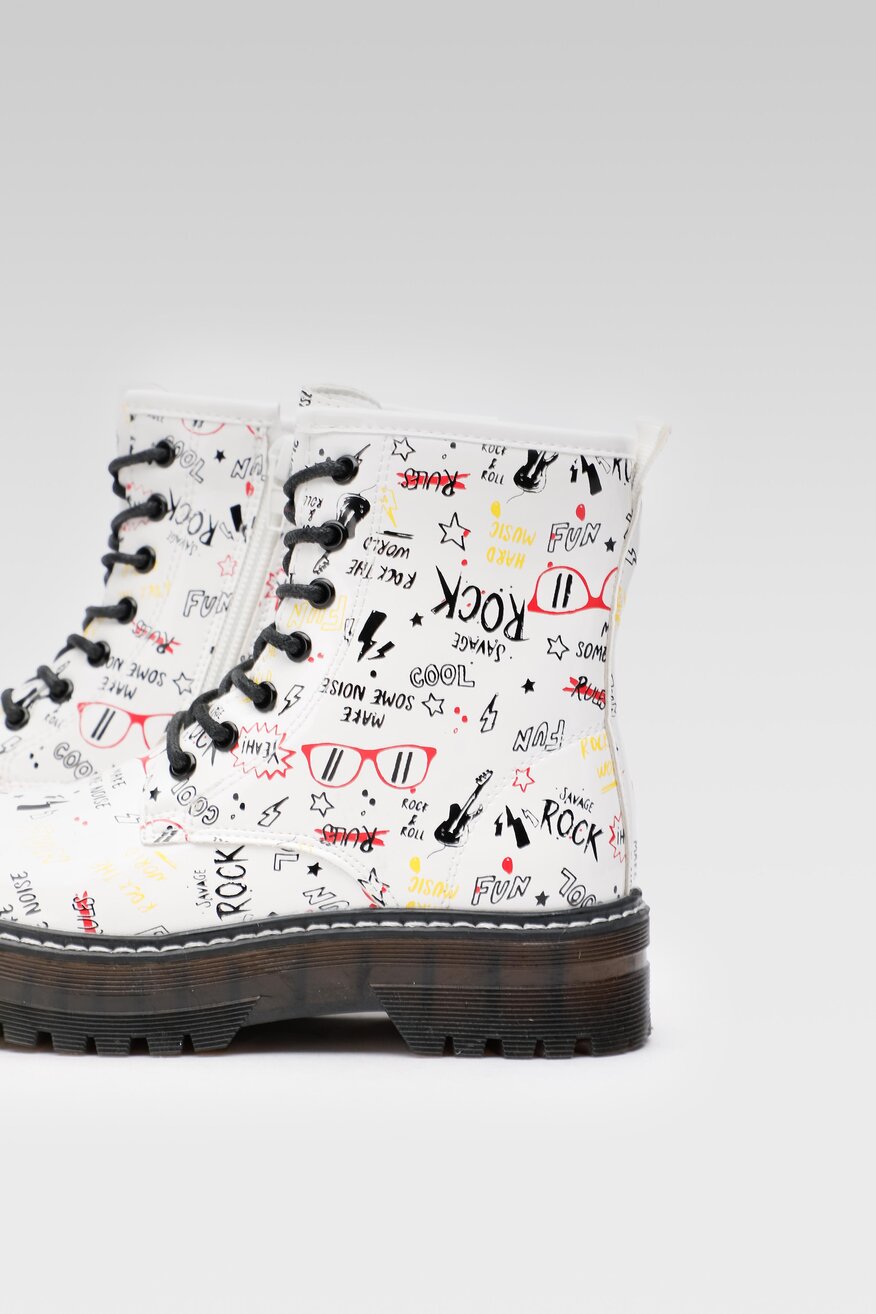 Kozaki Nelli Blu AVO-81587-002 Biały