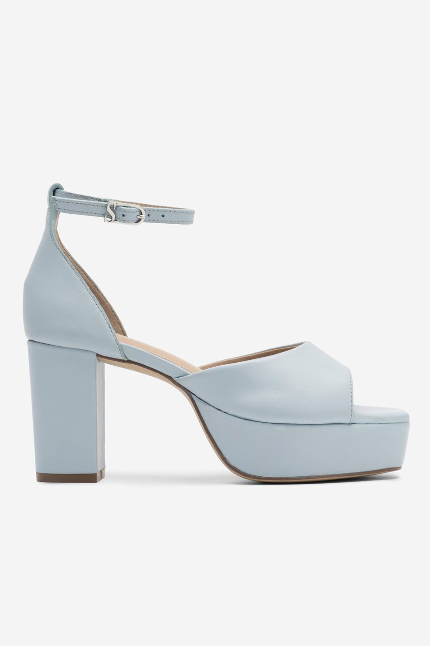 Sandały SIMPLE MURCIA-109610 Niebieski jasny