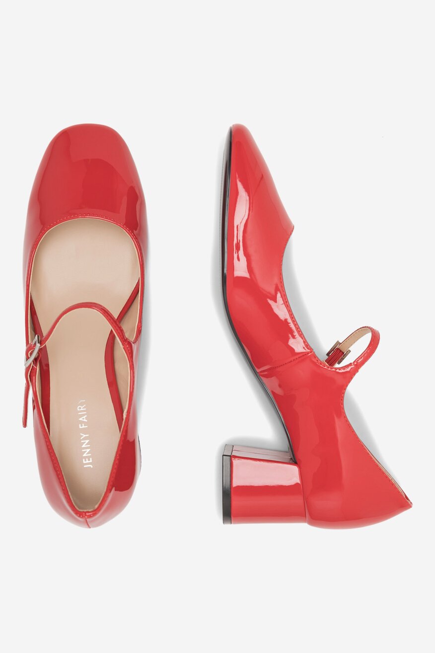 Czółenka Jenny Fairy IVI WYL04091-2 Czerwony