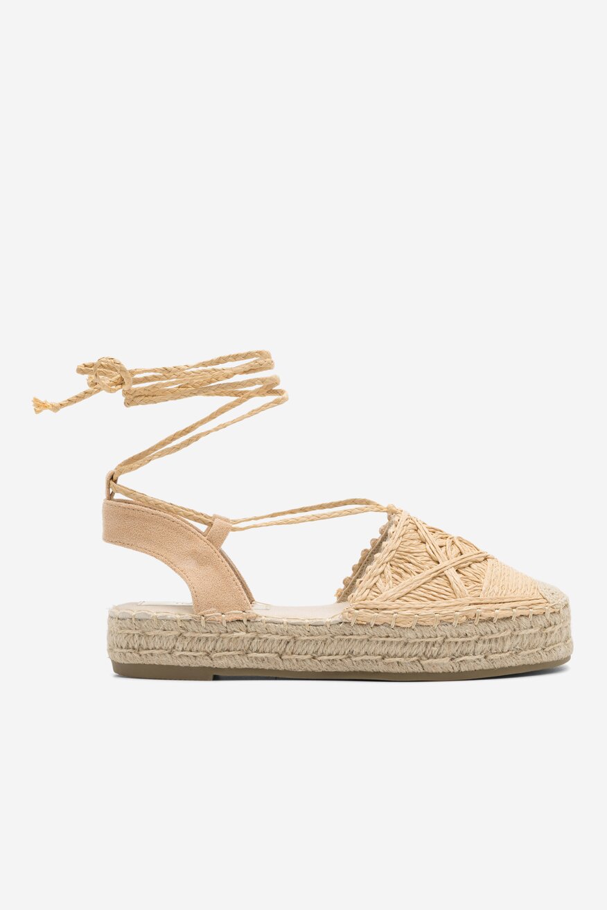 Espadryle DeeZee HOLDIN OUT WSS990-205 Beżowy