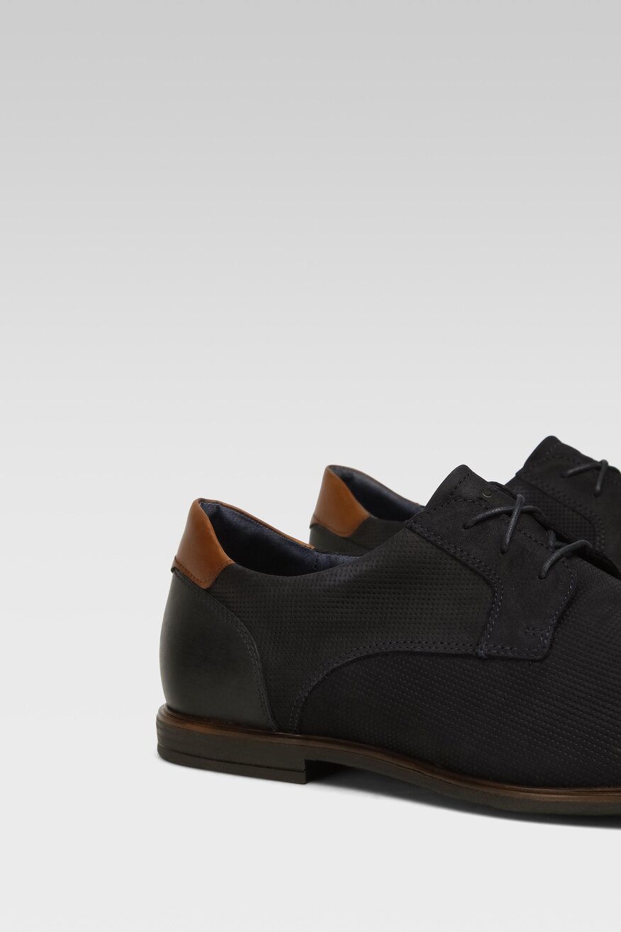 Półbuty Cesare Cave BRAZIL-24BIG MB Granatowy