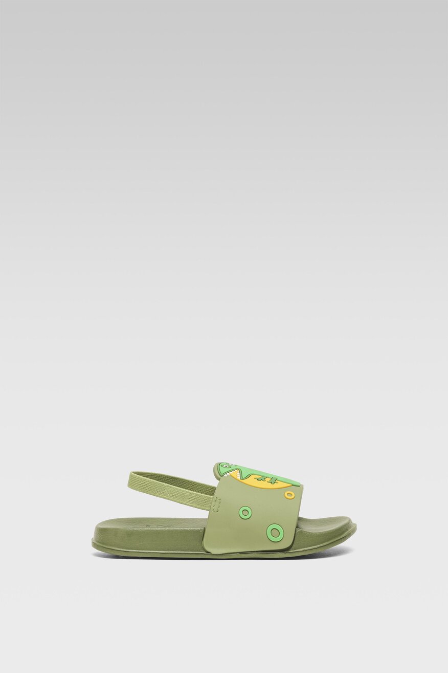 Klapki basenowe PEPPA PIG 3DJPEP23-09 Khaki