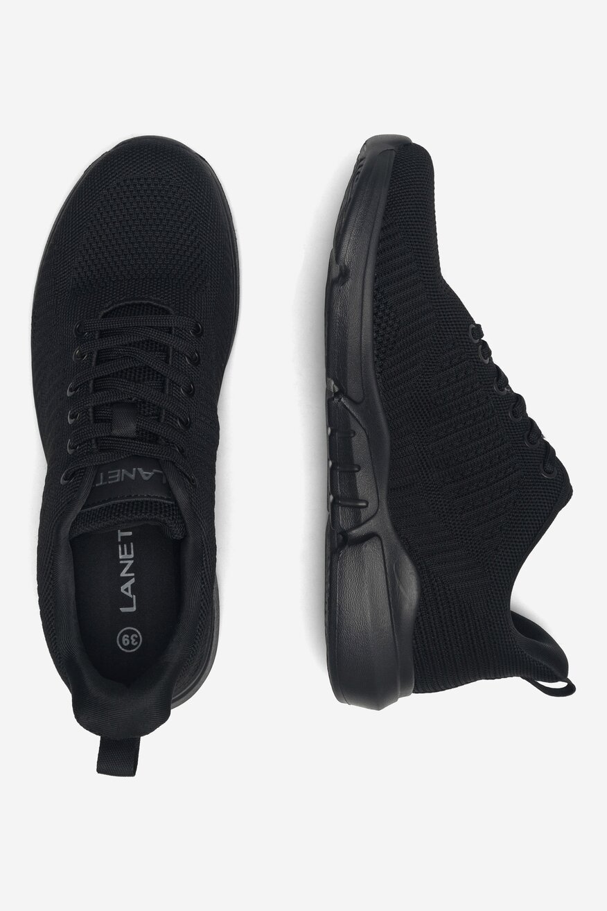 Półbuty Lanetti MP07-21807-01 Czarny