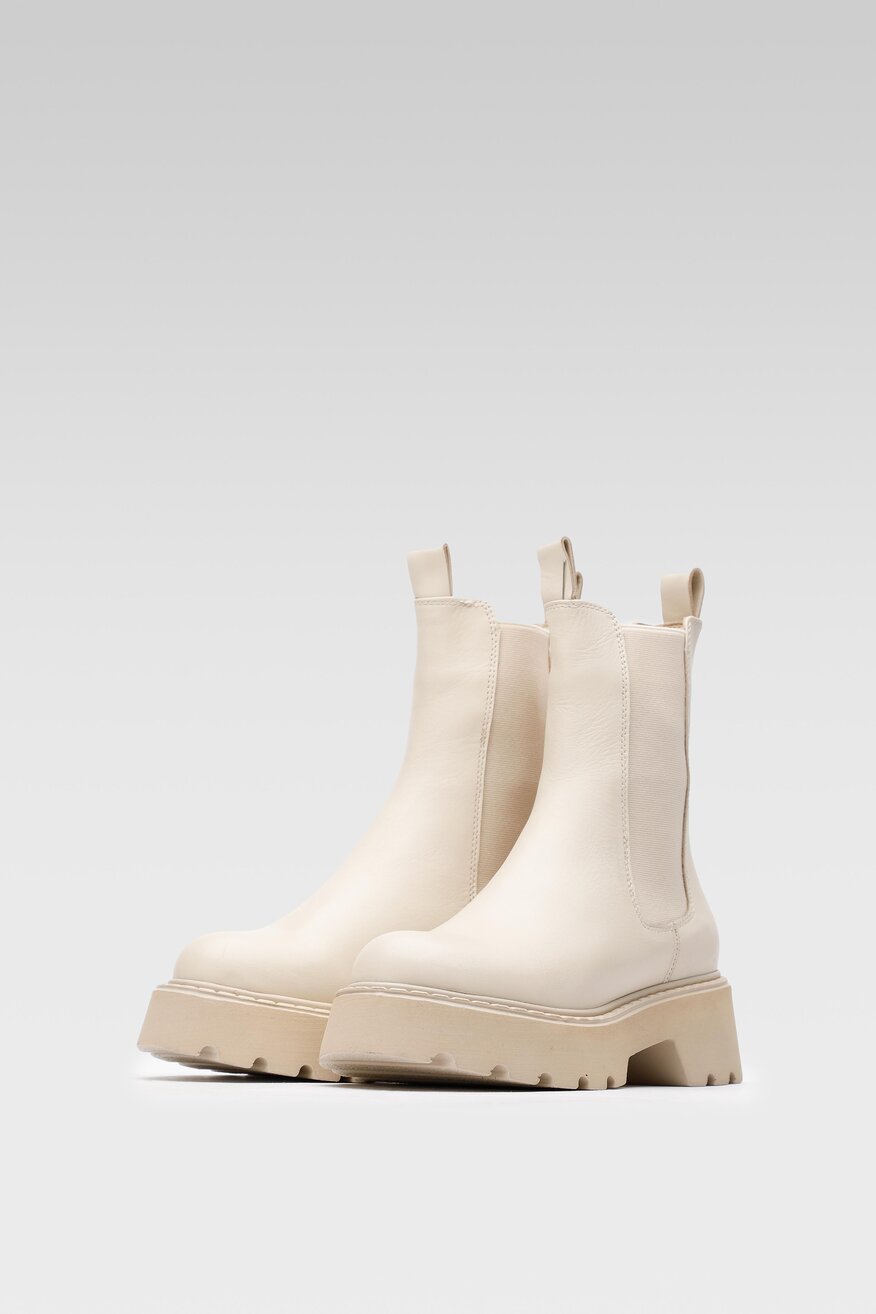 Botki Badura 222FW67 Biały