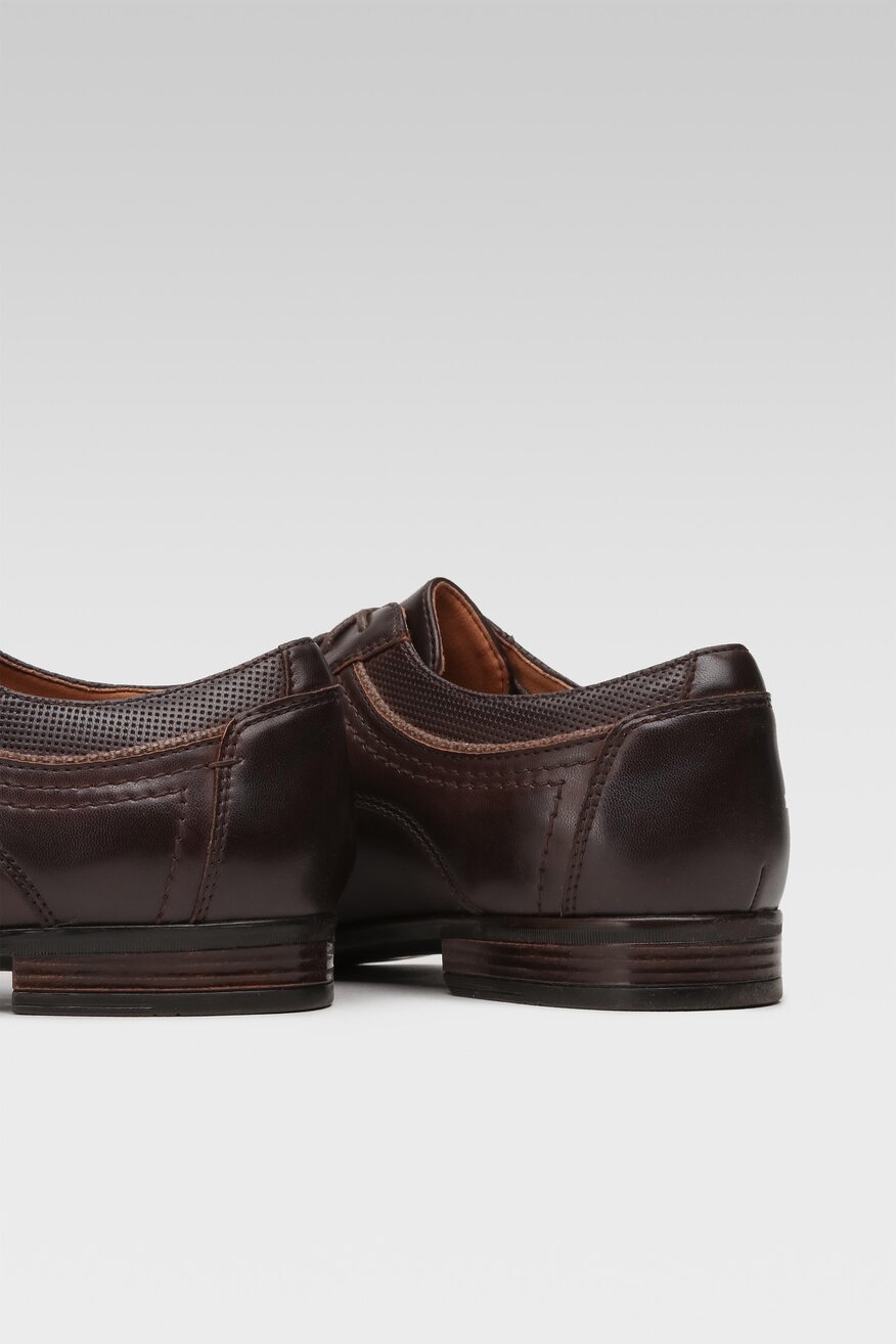 Półbuty Ottimo MBS-VIGO-10 Brązowy ciemny