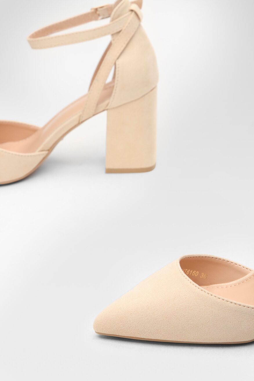 Czółenka DeeZee KL-HT6160 Beżowy