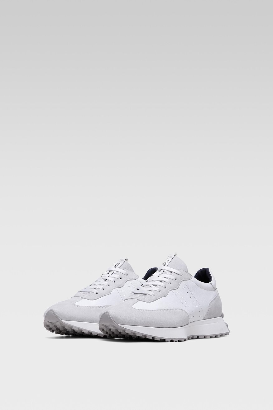 Półbuty Togoshi MI08-JERZY-01 Biały