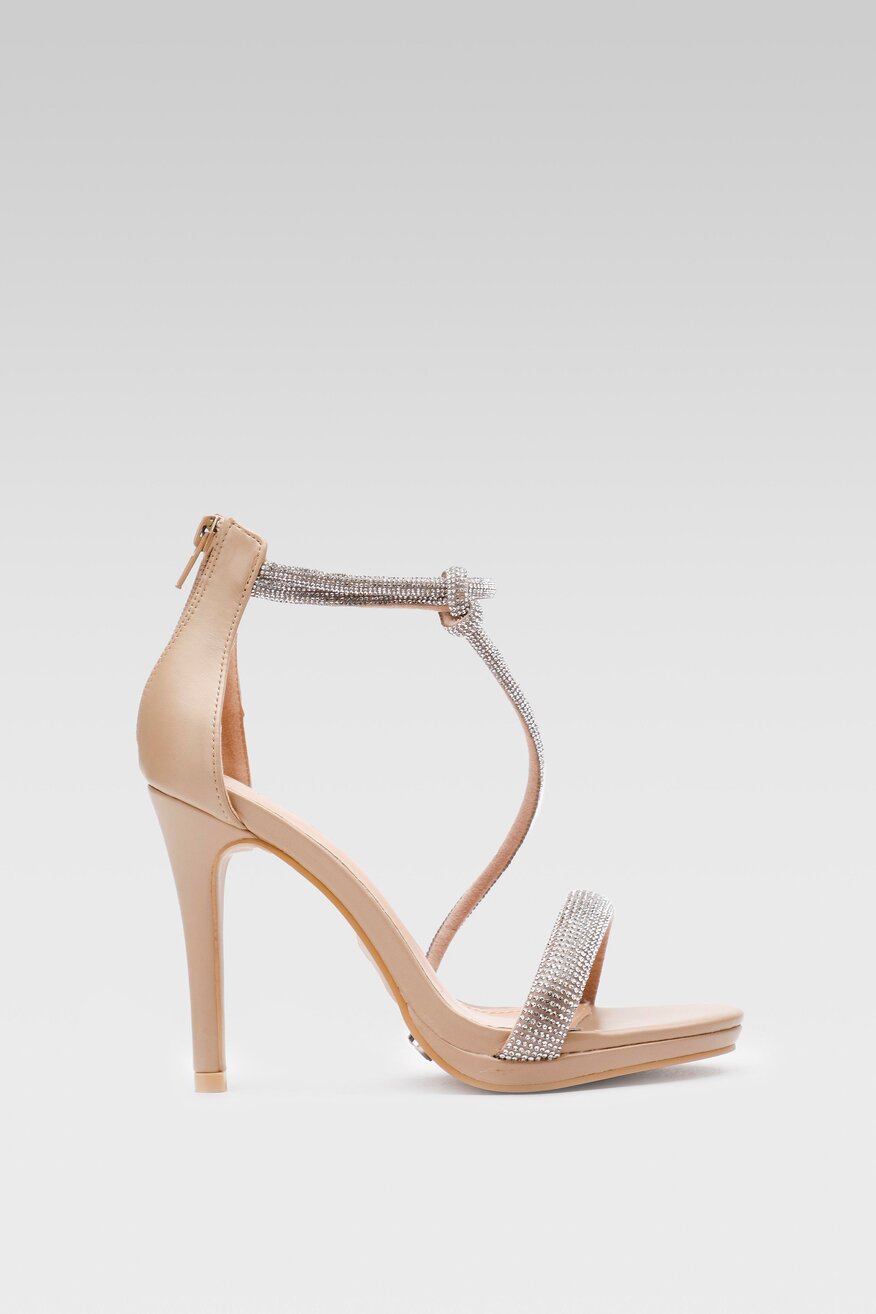 Sandały Quazi KL-F89725-4 Beżowy