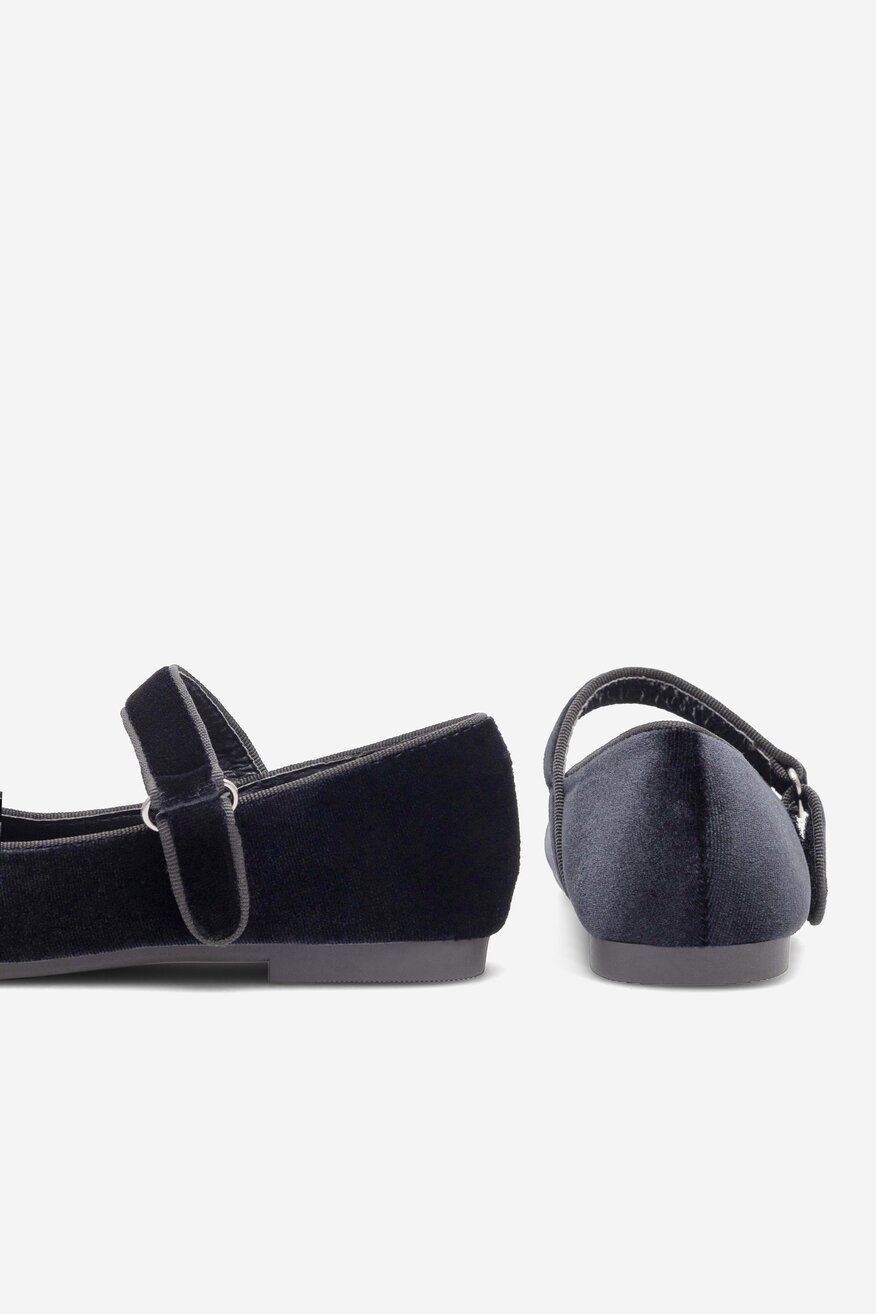 Baleriny DeeZee CM220902-4 Czarny