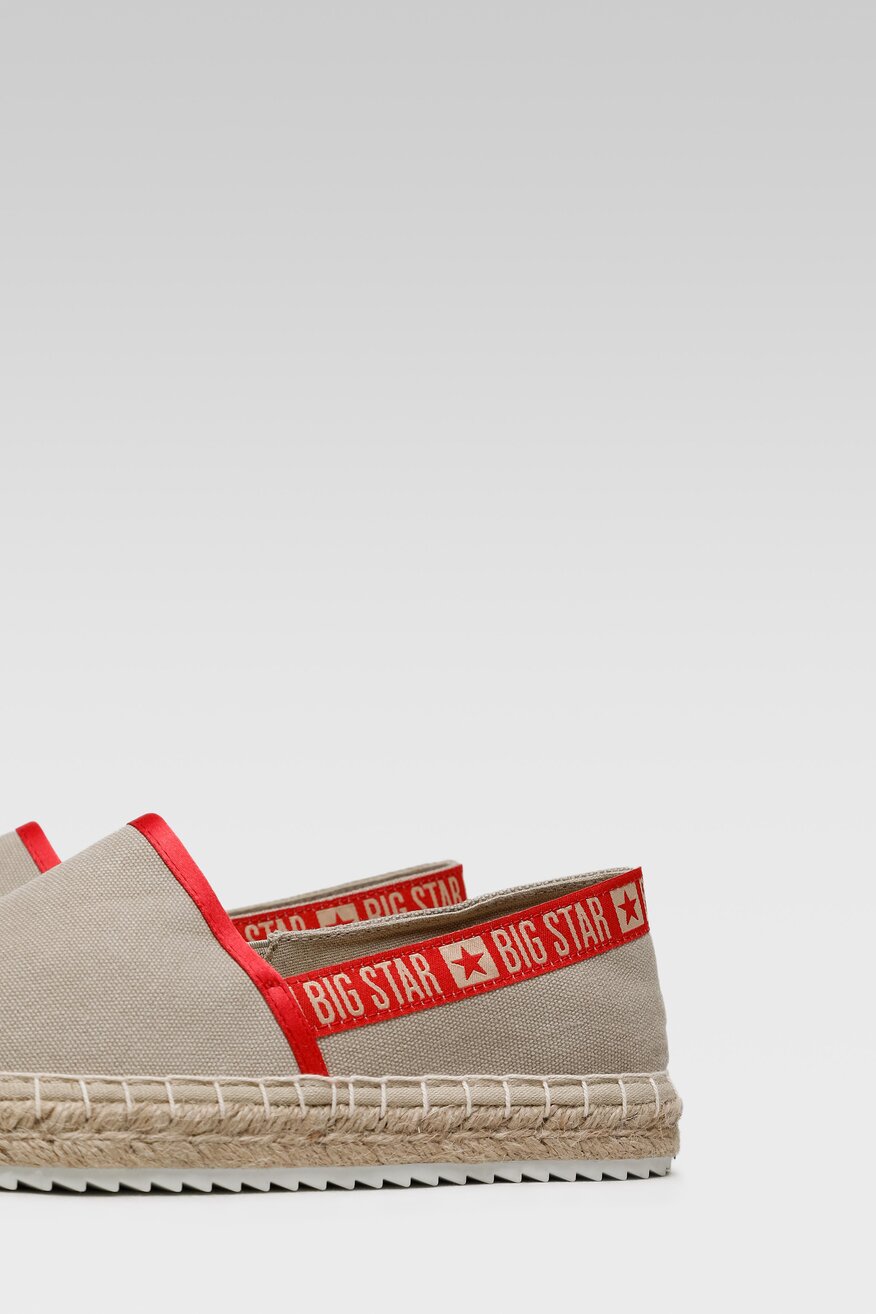 Espadryle Big Star JJ274879C Beżowy