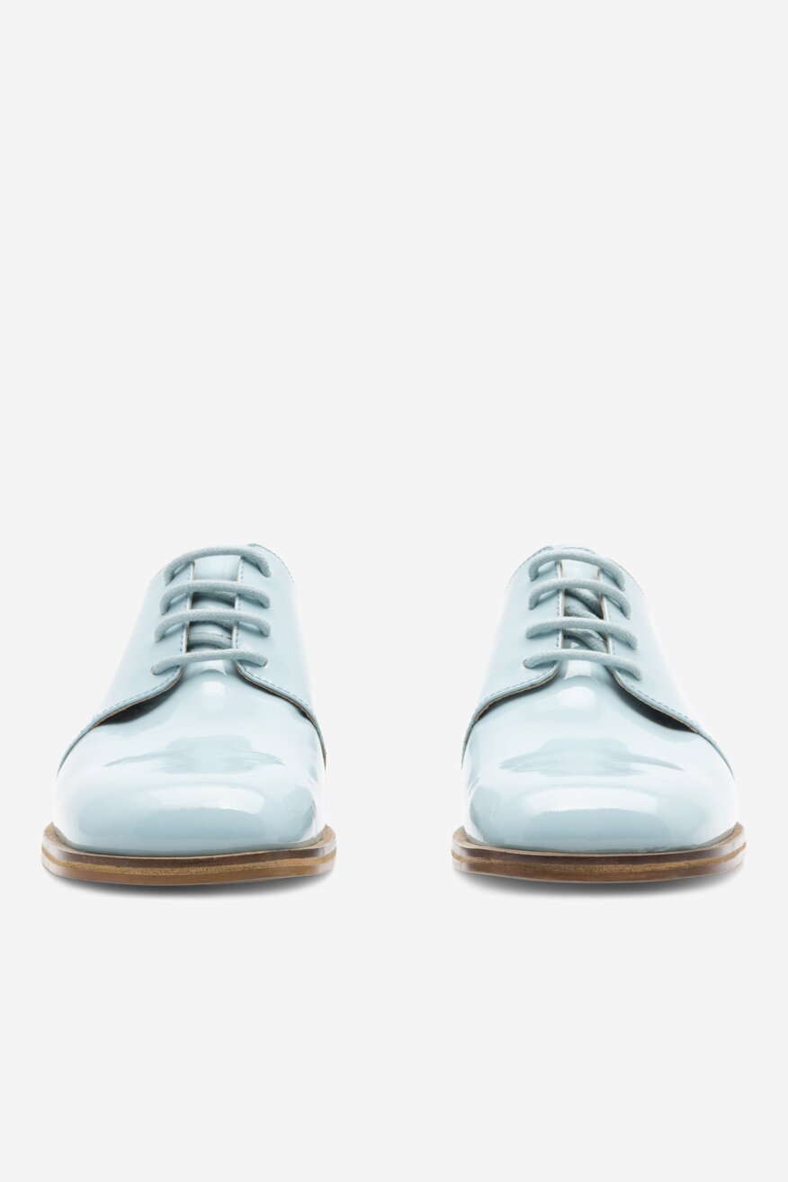 Półbuty SIMPLE VALENCIA-107725 Niebieski jasny