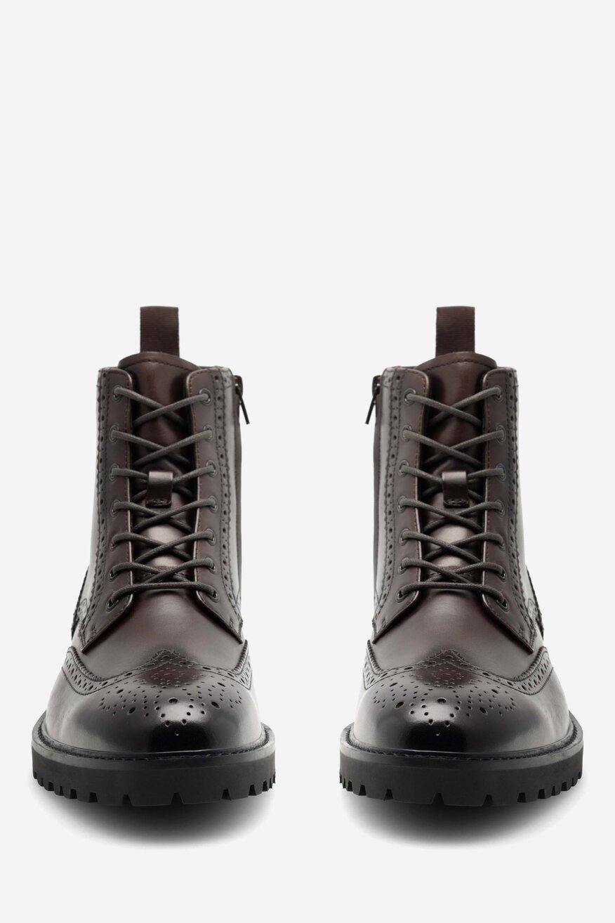 Trzewiki Gino Rossi UBERTO-01 123AM Brązowy