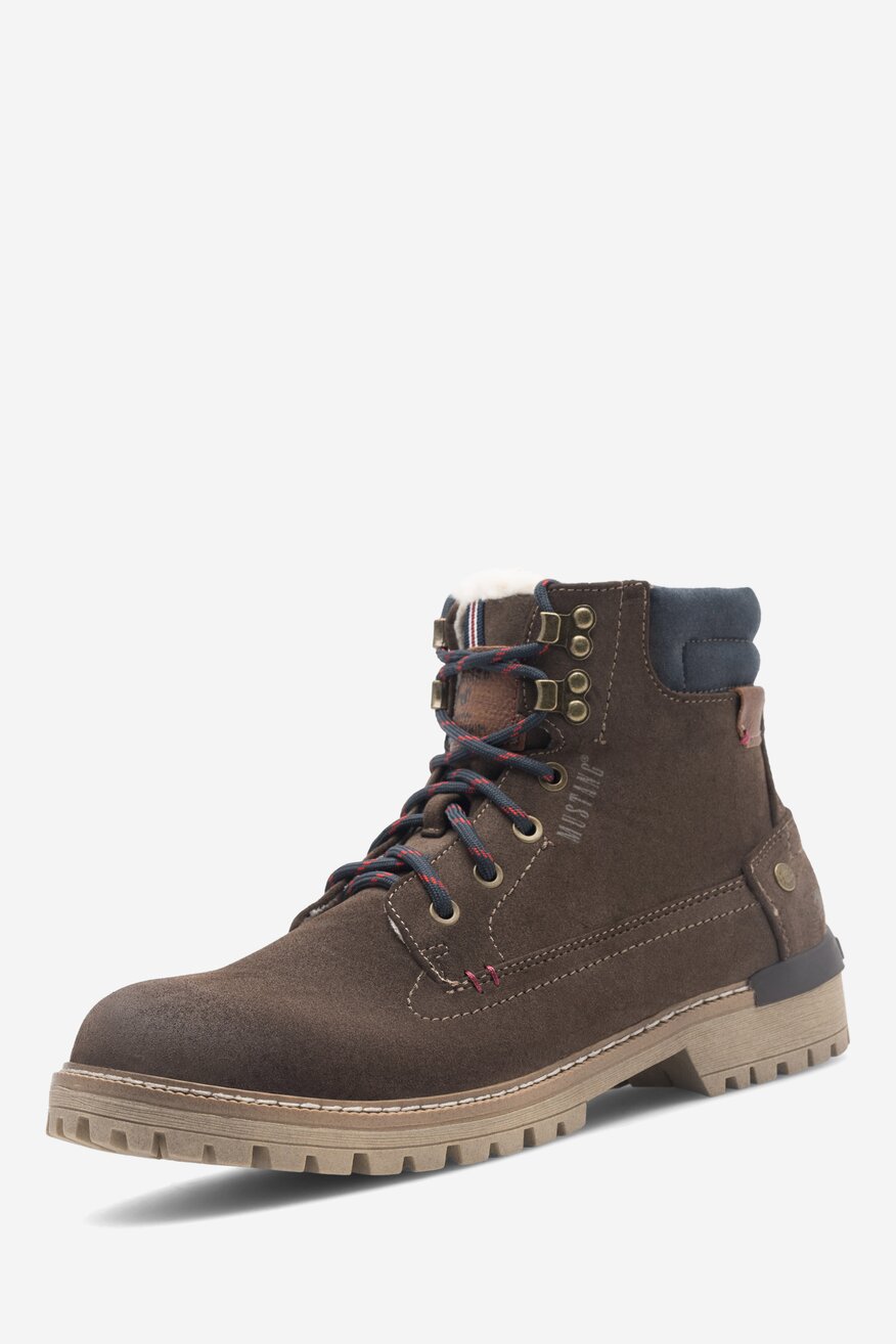 Trzewiki Mustang 4142-602 Brązowy