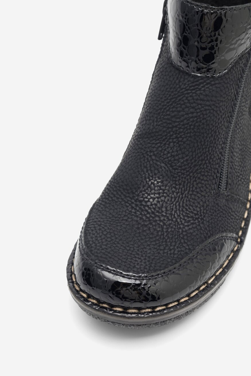 Botki Rieker 73355-00 Czarny