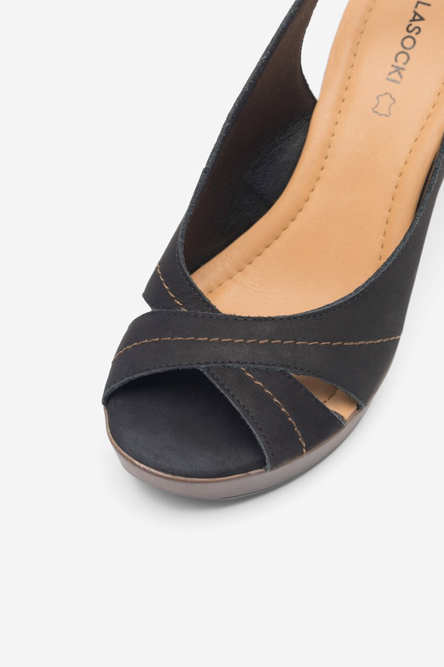 Sandały Lasocki POLTA EST-2025-12 Czarny