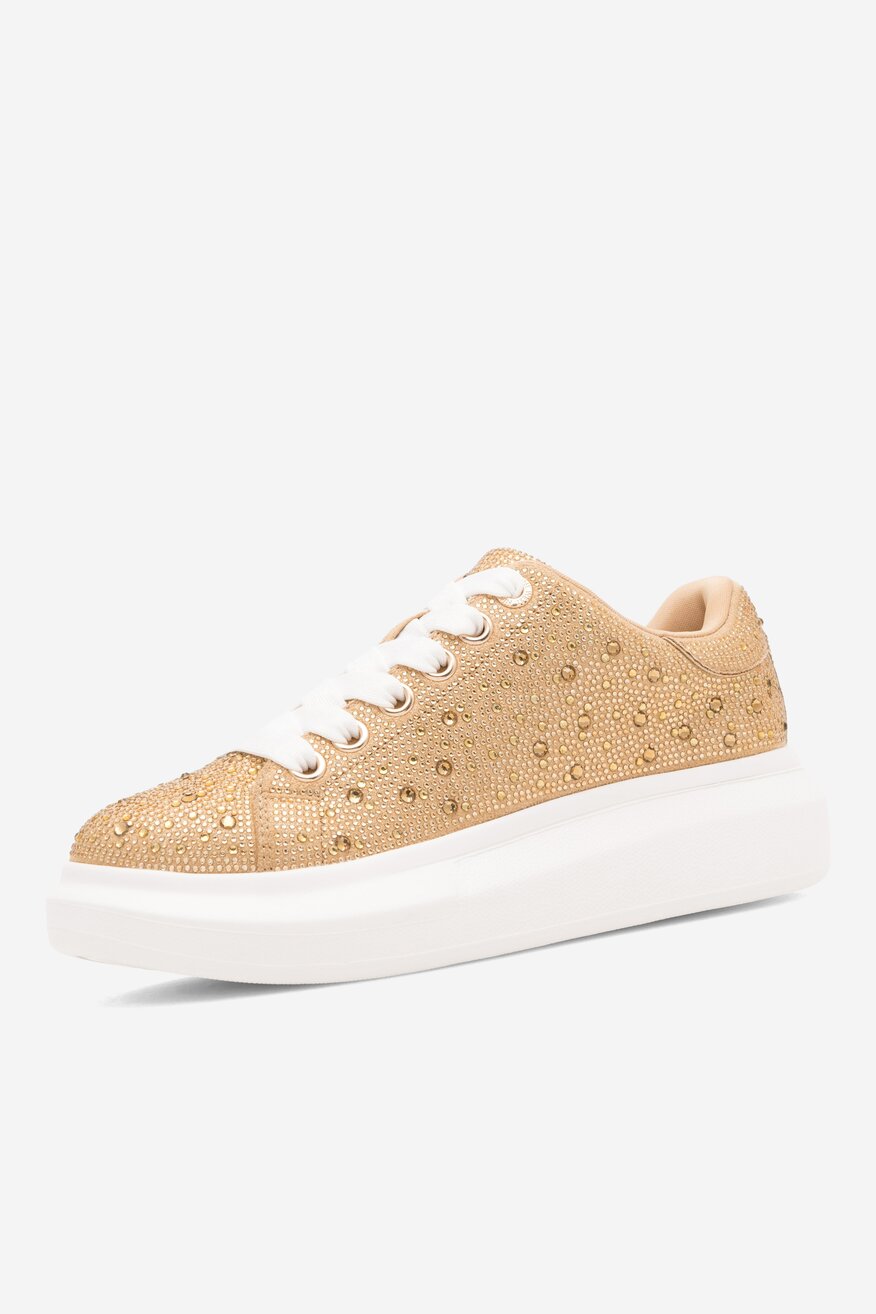 Sneakers NINE WEST NURIYA NW-23-001 Złoty