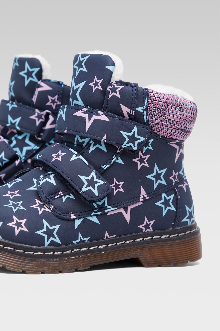 Kozaki Nelli Blu CMYF001-23R1 Granatowy