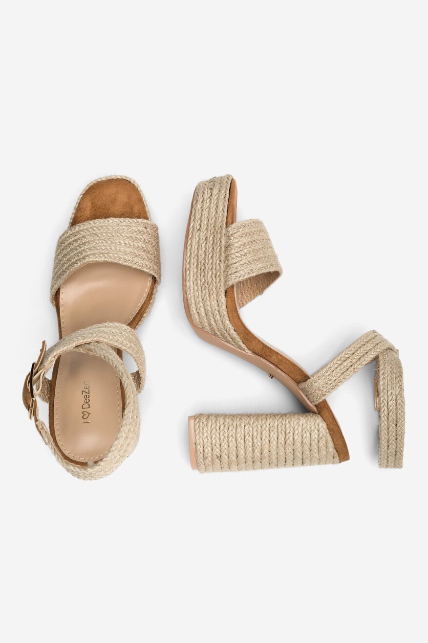Sandały DeeZee LOLA KL-F20074-36 Beżowy