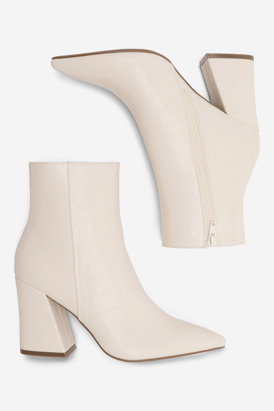 Botki NINE WEST SATI 13196A Biały