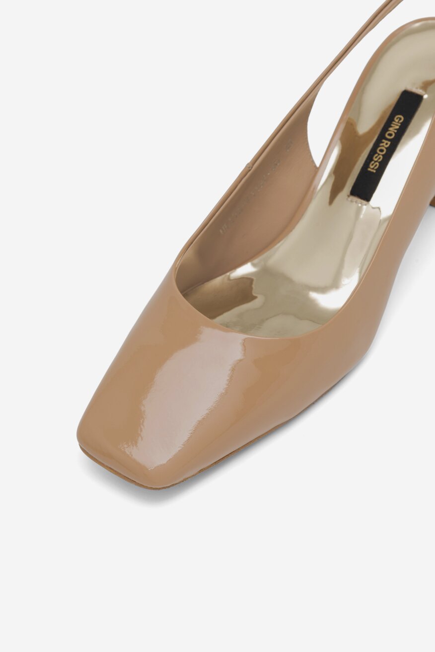 Czółenka Gino Rossi ULIVA-V1197-06 Beżowy