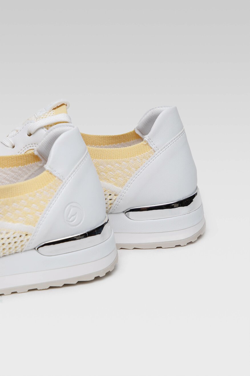 Półbuty Remonte R2538-68 Żółty