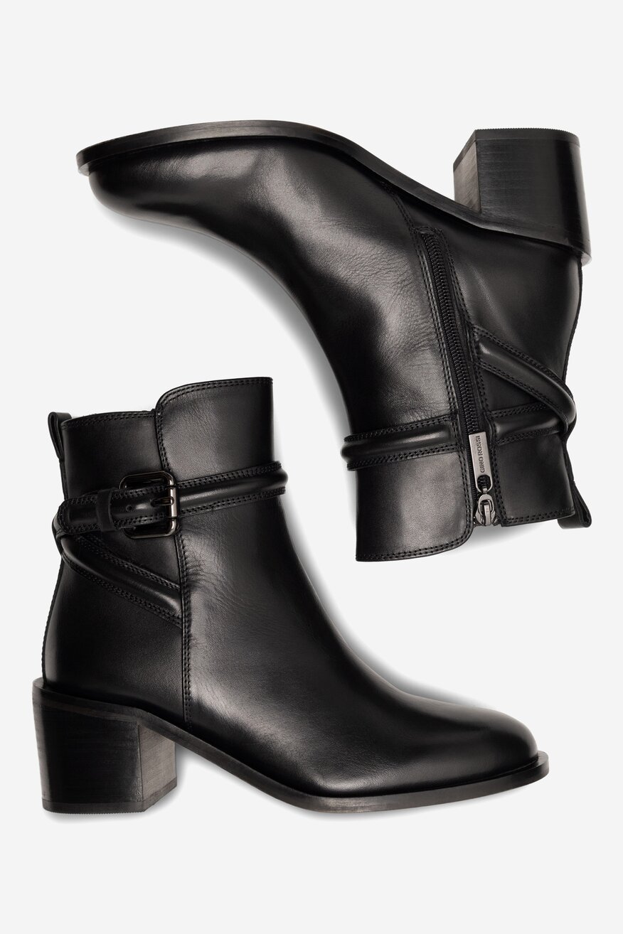 Botki Gino Rossi CHIERI-36089 Czarny